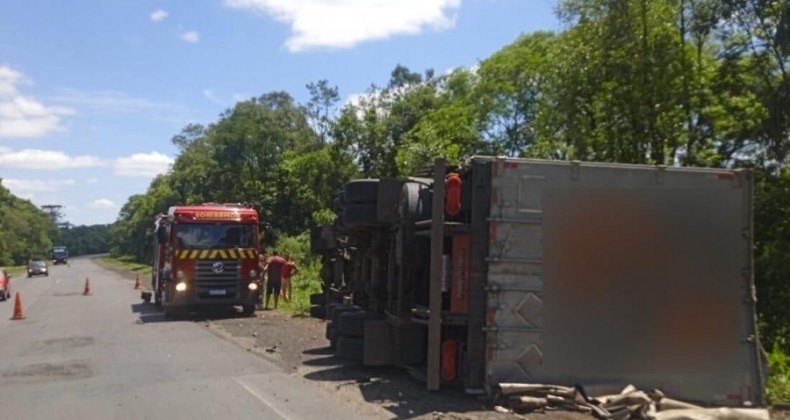 Caminhoneira de Irani morre após acidente no Paraná.