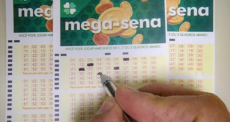 Mega Sena acumula em R$ 43 milhões.