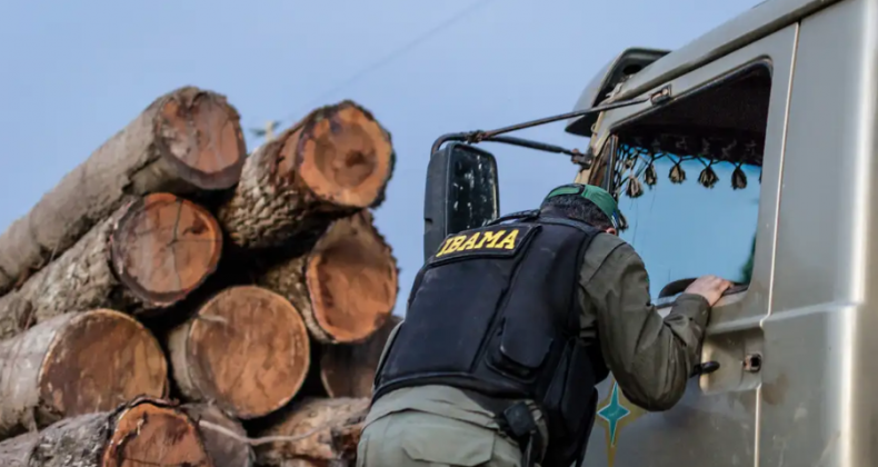 Servidores do Ibama prometem suspender fiscalização ambiental.