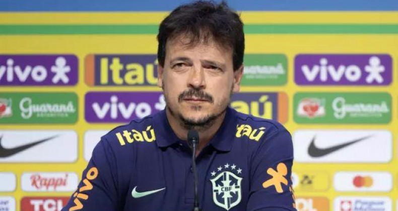 Técnico Fernando Diniz é demitido da Seleção Brasileira.