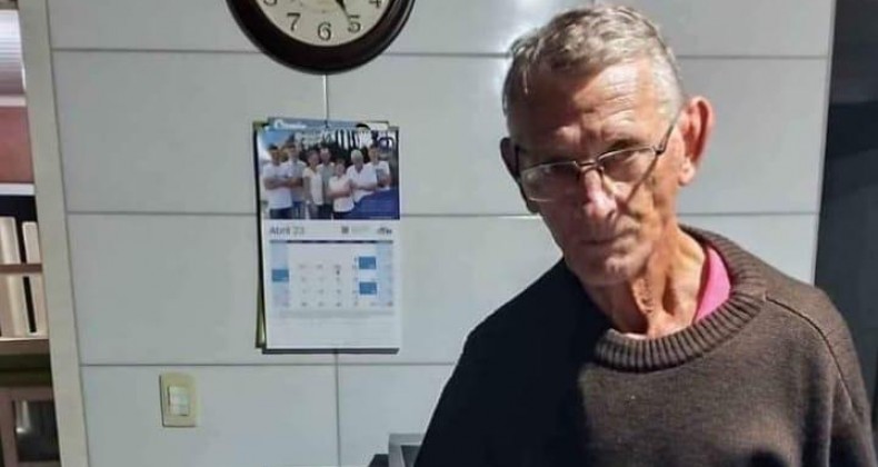 Família busca por idoso de 71 anos desaparecido em Descanso.