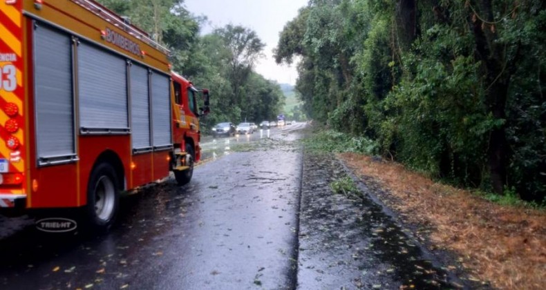 Oeste: Temporais causam transtornos na região